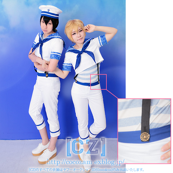 【コスプレ】Free! Spoon 水兵衣装 Free!/spoon 2Di vol.40/セーラー服/水兵服/葉月渚 : [CZ]COCOZAM