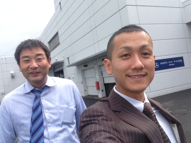 ヤナセにNさまベンツ入庫_b0127002_20213811.jpg