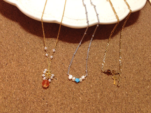 秋のアクセサリー新作 (Rose Ravieen)_a0232169_1322120.jpg