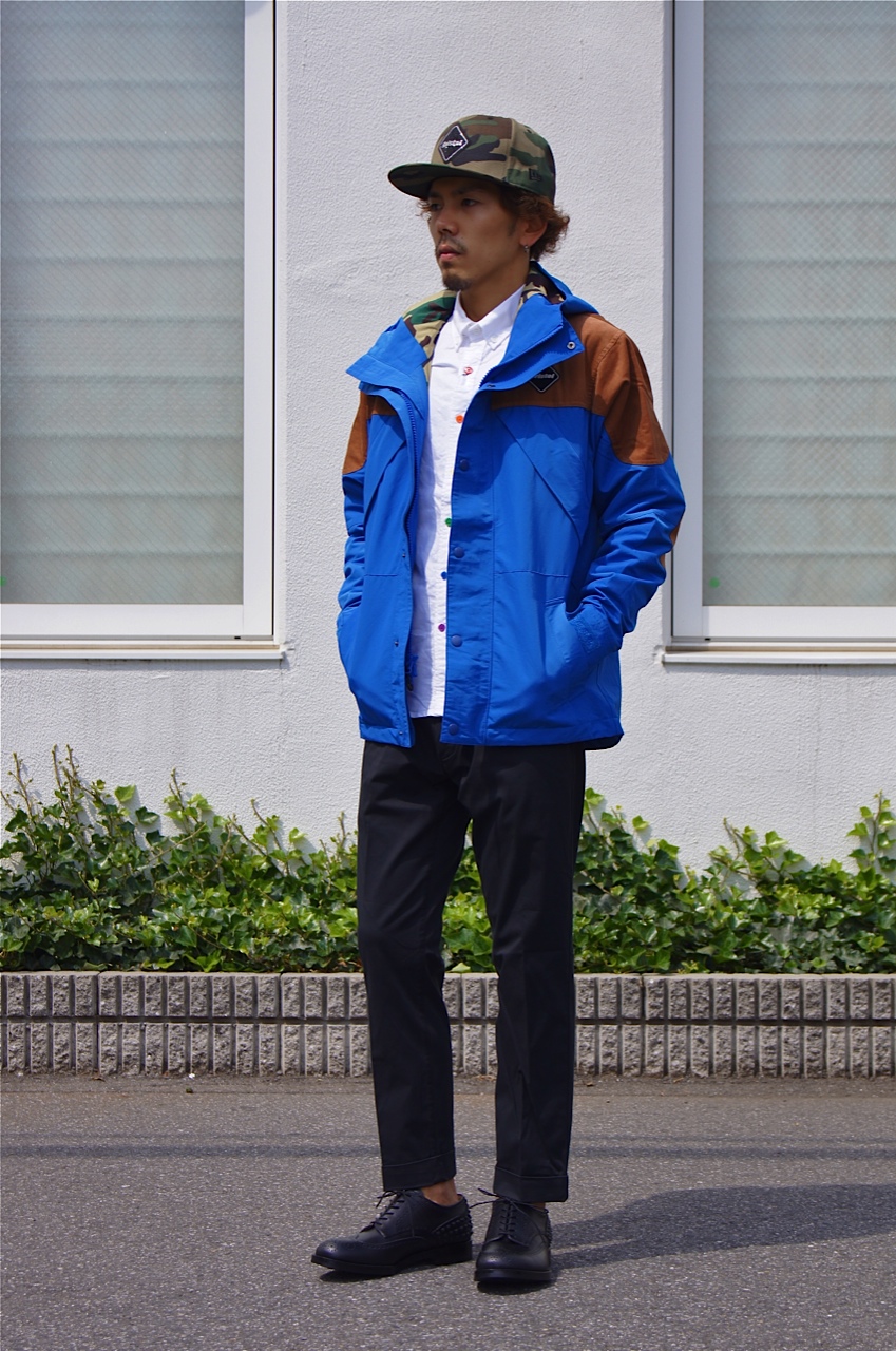 F.C.R.B. - FABRIC MIX MOUNTAIN PARKA!!_c0079892_21302740.jpg
