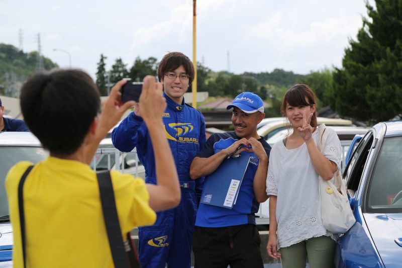 晴れ男参上！インプレッサ２２Ｂの祭典、伝説を塗り重ねる。_f0076731_17492852.jpg