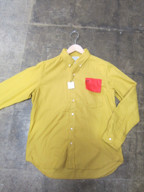 Kato BASIC ・・・ マスタードB/D NELL SHIRTS!★!_d0152280_21363859.jpg