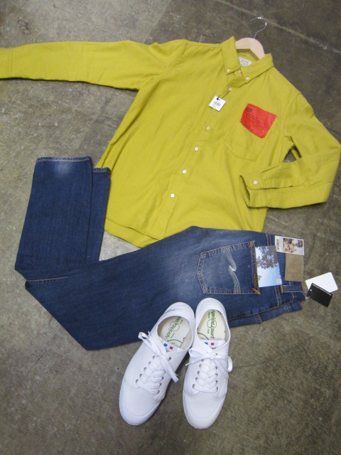 Kato BASIC ・・・ マスタードB/D NELL SHIRTS!★!_d0152280_214756100.jpg