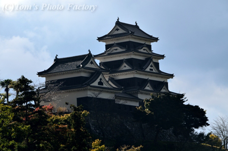 四国の旅～愛媛「大洲城」肱川からの眺めと伊予大洲駅_b0155692_9315548.jpg