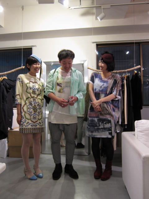 Trunk Show 2日目、やはり雨。_f0170424_1364676.jpg