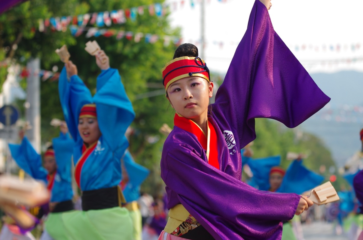 高知よさこい２０１３祭本番一日目その２２（竜宮の遣い）_a0009554_11534162.jpg