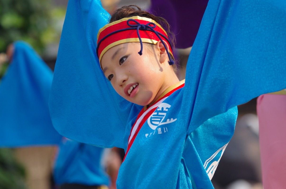 高知よさこい２０１３祭本番一日目その２２（竜宮の遣い）_a0009554_11544037.jpg