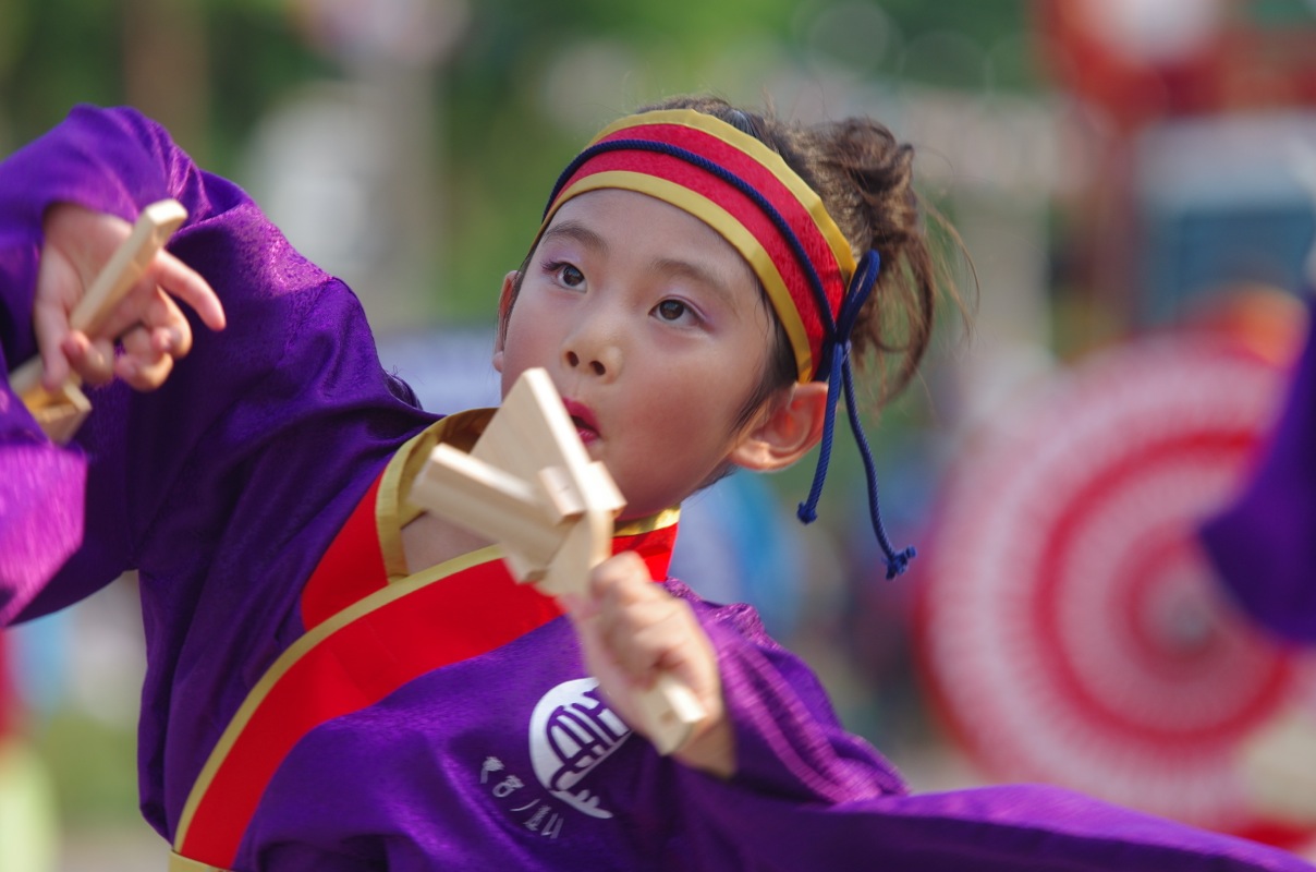 高知よさこい２０１３祭本番一日目その２２（竜宮の遣い）_a0009554_11564538.jpg