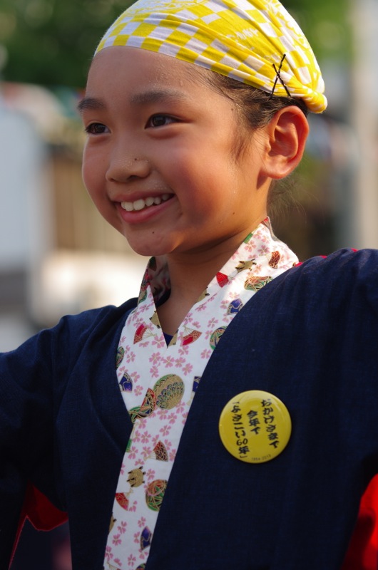 高知よさこい２０１３祭本番一日目その２６（帯屋町筋ジュニア隊）_a0009554_23472434.jpg