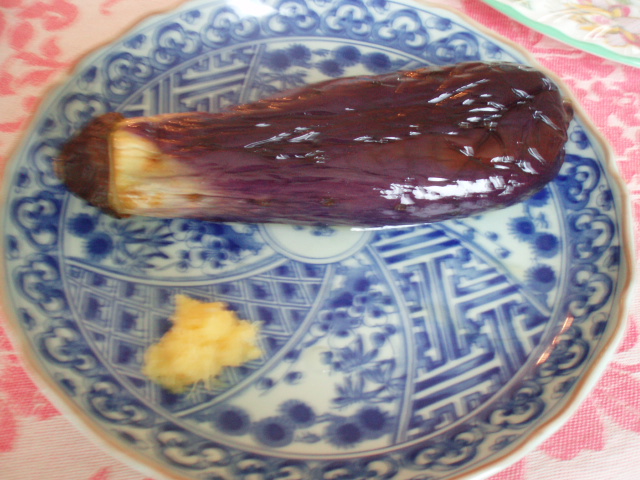 茄子の丸揚げ_e0177330_9463234.jpg