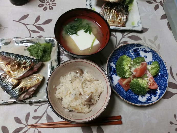 ちょっと秋？ご飯_f0237037_1495215.jpg