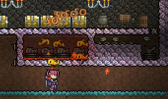 テラリアハードモードはじめました １ 家 Go Go めろんぱん