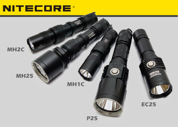 ナイトコア EC25 CREE 懐中電灯 2個セット