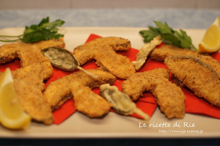 絶品★ポルチーニ茸のパン粉揚げ♪ Funghi porcini fritti_b0246303_2258417.jpg