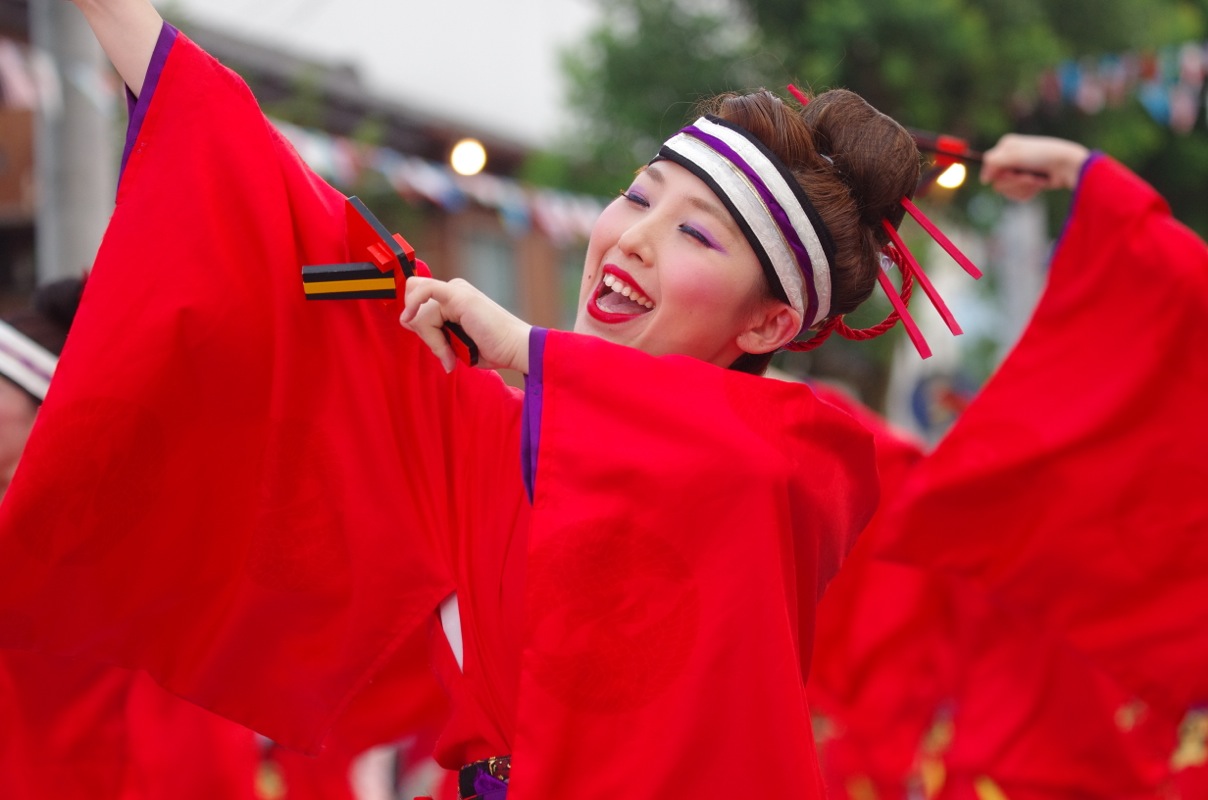 高知よさこい２０１３祭本番一日目その３２（旭食品）_a0009554_014958.jpg