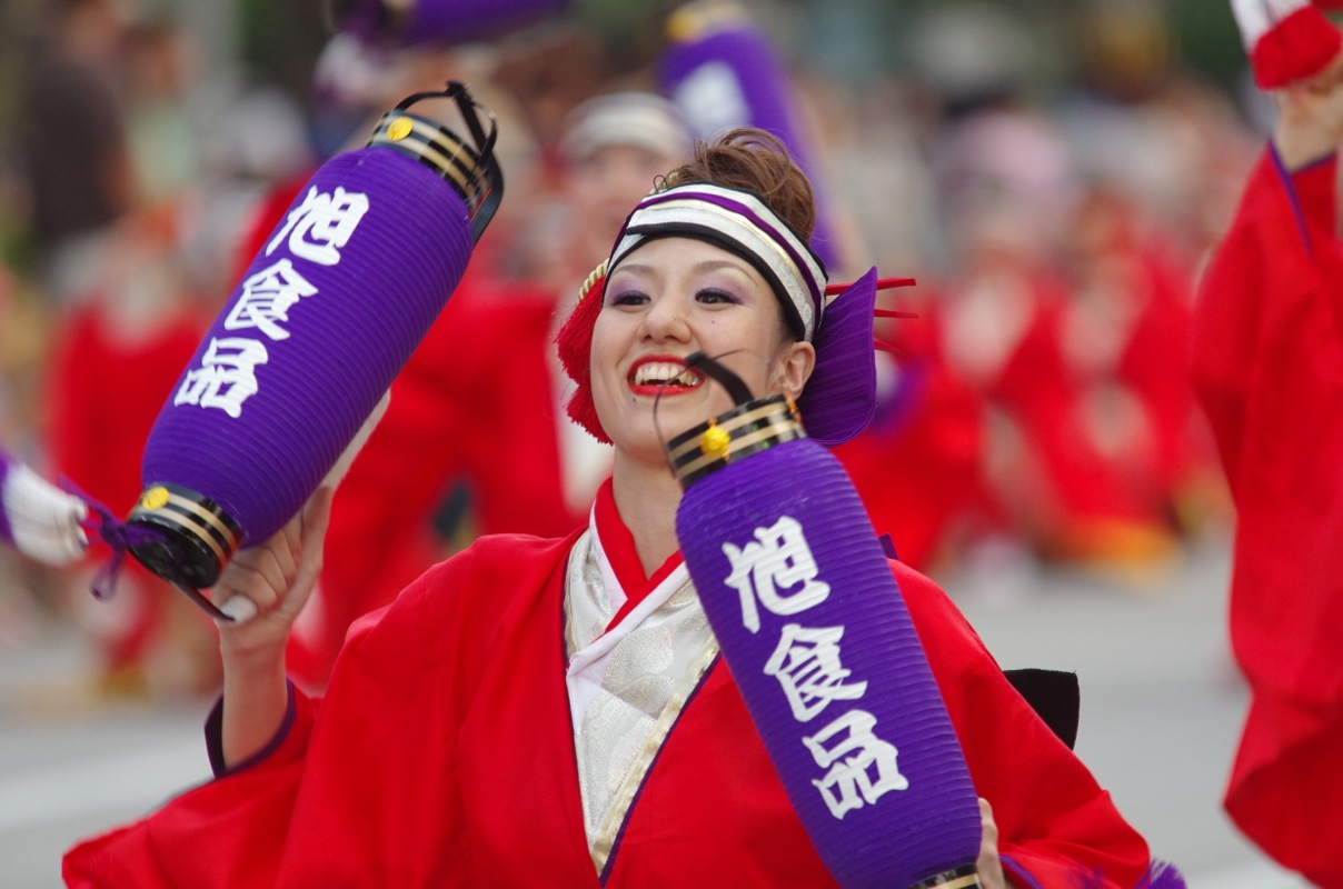 高知よさこい２０１３祭本番一日目その３２（旭食品）_a0009554_091988.jpg