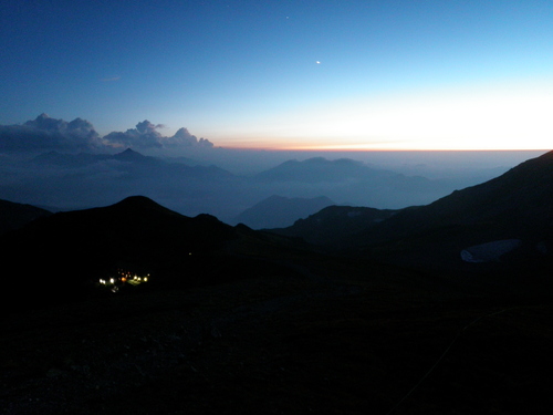 2013.9  白馬三山登山へ！　(1日目）_a0236914_1082747.jpg