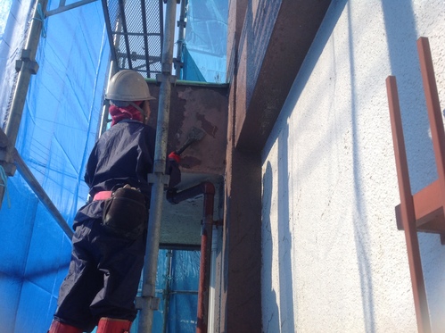 2日目の作業 高圧洗浄_f0031037_20161283.jpg