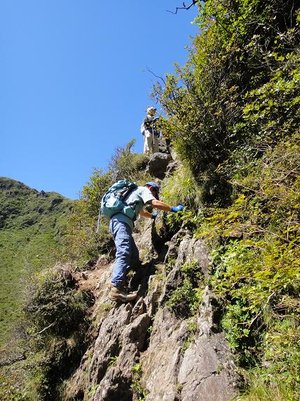 訓練山行、由布岳へ_e0164643_1643467.jpg