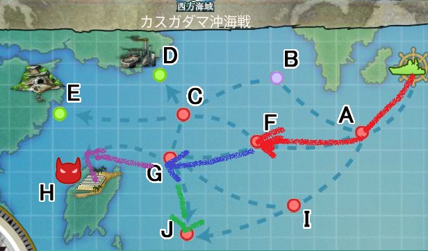 【艦これ】新海域への道　2-4　3-4　4-4_e0117951_23131762.jpg