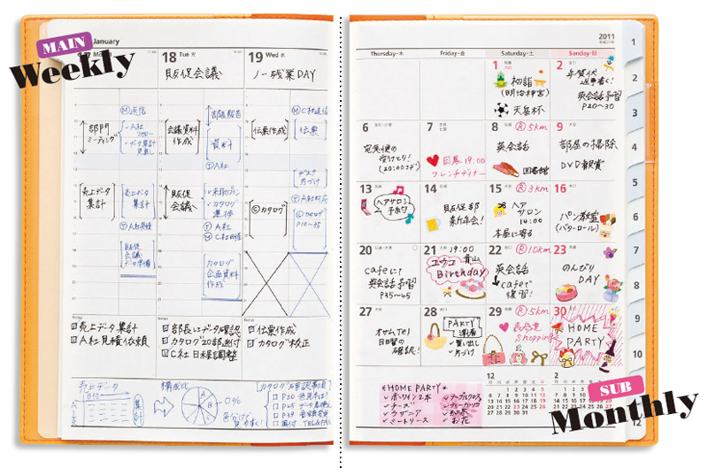 明日から３倍活用できる手帳の書き方 看來豈是尋常色 濃淡由他冰雪中