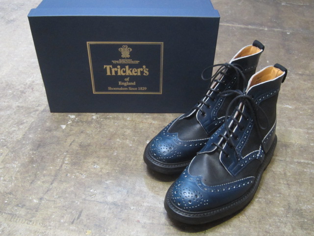 今秋の第1弾 ・・・ Tricker\'s TWO TONE Country BROGUE Hi (当店別注)!★!_d0152280_1332295.jpg