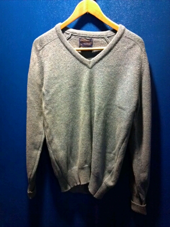 1970\'s PENDLETON Lambs Wool V-Neck Sweater_e0186280_1545088.jpg