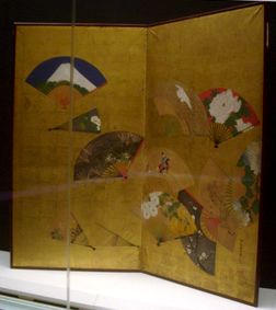 酒井抱一《秋夏草図屏風》・《四季花鳥図巻》など　＠東京国立博物館_b0044404_21484693.jpg