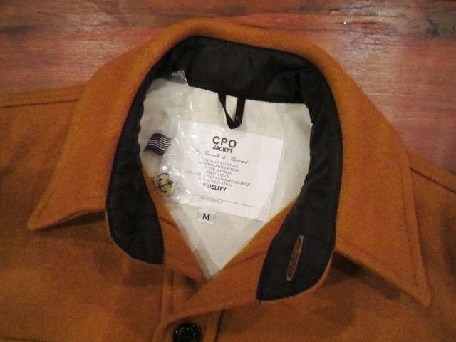 FIDELITY (フィデリティ)　\"24oz CPO SHIRTS JACKET\" ご紹介_f0191324_9293582.jpg