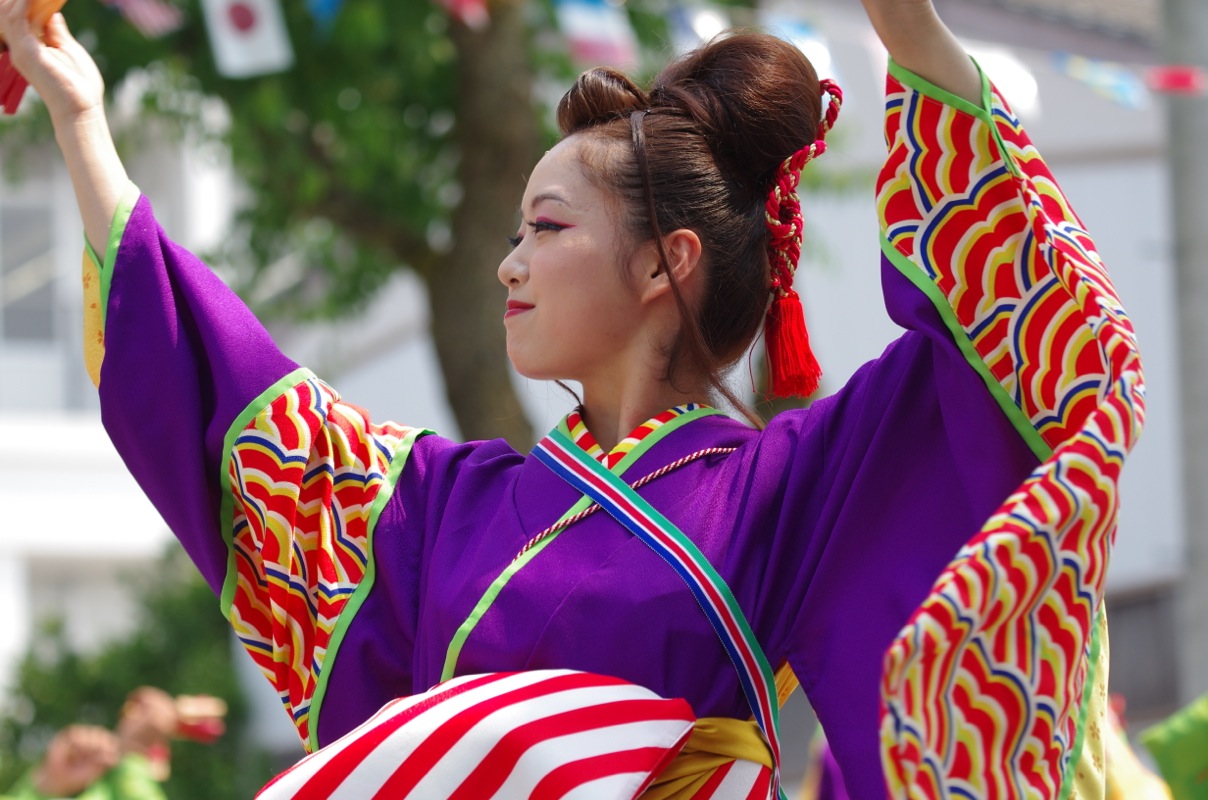 高知よさこい２０１３祭本番二日目その８（ぬまづ熱風舞人）_a0009554_11371520.jpg