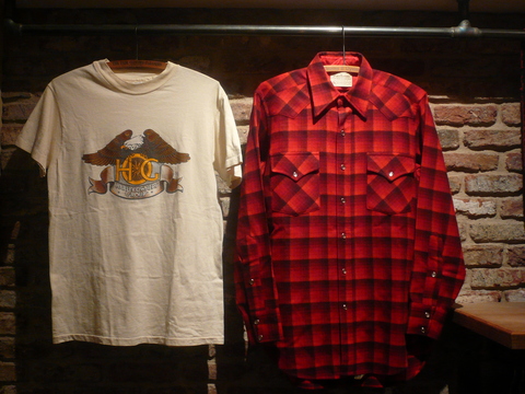 1970s \"PENDLETON\" 100% virgin wool ombre western shirts ._d0172088_2045169.jpg