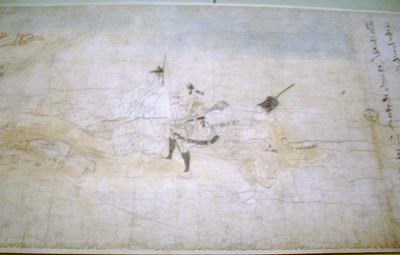 《華厳宗祖師絵伝》、《土蜘蛛草紙絵巻》、《拾遺古惣伝絵巻》　＠東京国立博物館_b0044404_8443166.jpg