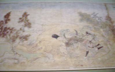《華厳宗祖師絵伝》、《土蜘蛛草紙絵巻》、《拾遺古惣伝絵巻》 @東京国立博物館_b0044404_8451595.jpg