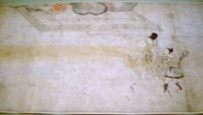 《華厳宗祖師絵伝》、《土蜘蛛草紙絵巻》、《拾遺古惣伝絵巻》　＠東京国立博物館_b0044404_8454474.jpg