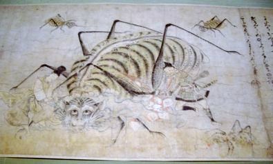 《華厳宗祖師絵伝》、《土蜘蛛草紙絵巻》、《拾遺古惣伝絵巻》　＠東京国立博物館_b0044404_8472448.jpg