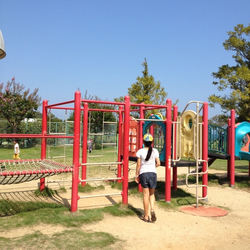 香川県総合運動公園の遊具 津軽娘 高松で吠える 香川県総合運動公園の遊具 津軽娘 高松で吠える