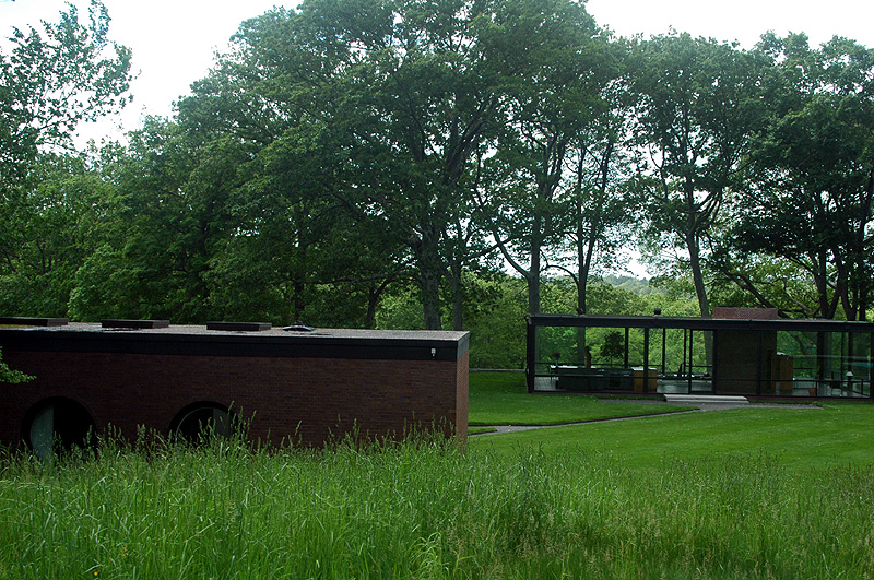 フィリップ・ジョンソン グラスハウス グラスハウス（ガラスの家） | フィリップ・ジョンソンを訪ねて