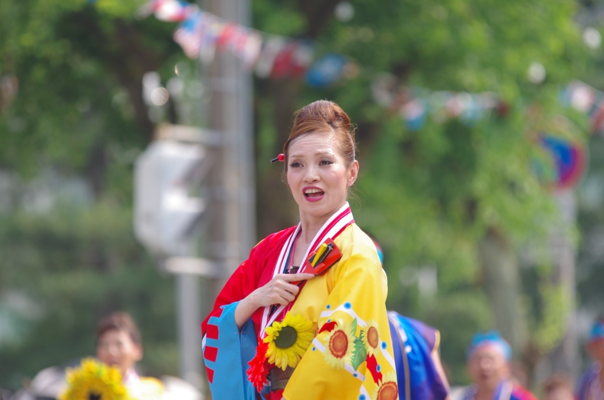 高知よさこい２０１３祭本番二日目その１８（NTTドコモ高知支店）_a0009554_23464736.jpg