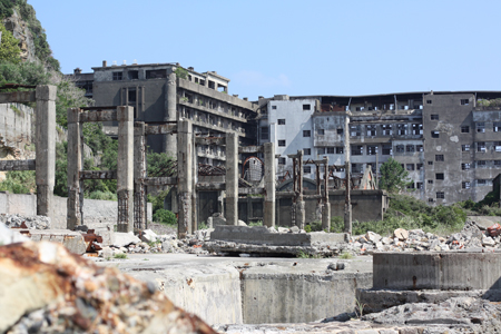 長崎旅行の最大目的地・軍艦島（端島）～その２　第一見学広場～_a0187356_14583665.jpg