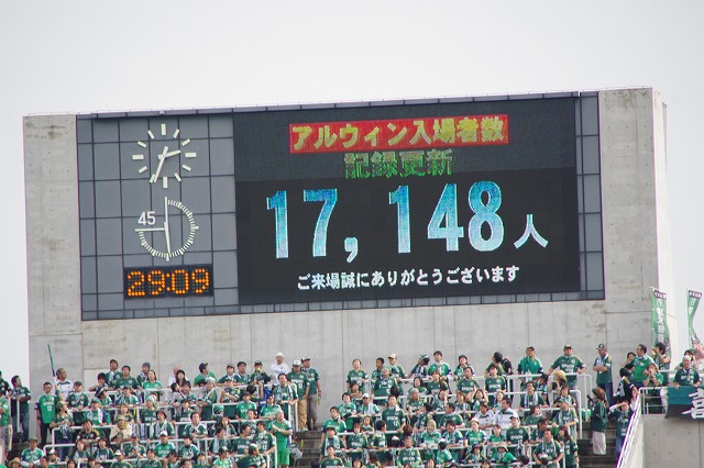 J2 松本山雅fcvsガンバ大阪を観戦 Po目指し 日本代表を擁する首位ガンバに挑む 中編 Photo Blog 人生の半ばを過ぎて