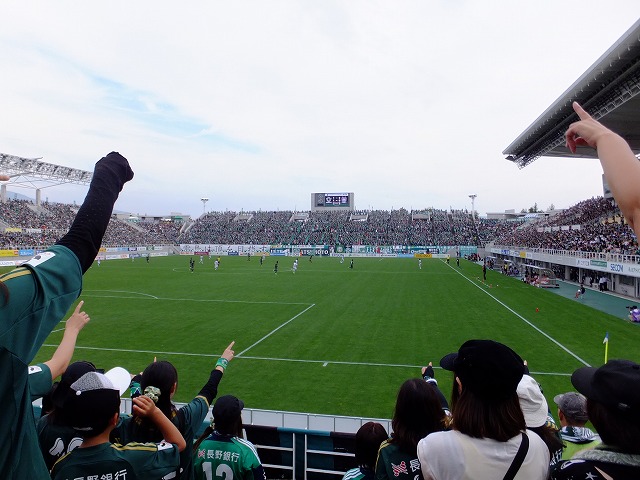 J2 松本山雅fcvsガンバ大阪を観戦 Po目指し 日本代表を擁する首位ガンバに挑む 後編 Photo Blog 人生の半ばを過ぎて