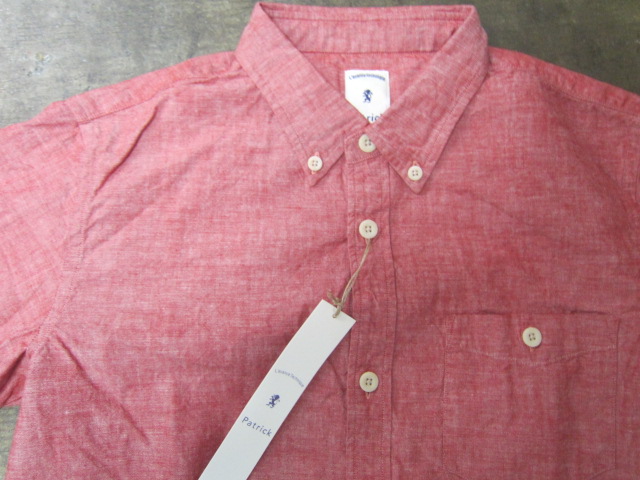 爽やかに・・・★★★ RED Shambre SHIRTS 。。。By PATRICK_d0152280_1257271.jpg