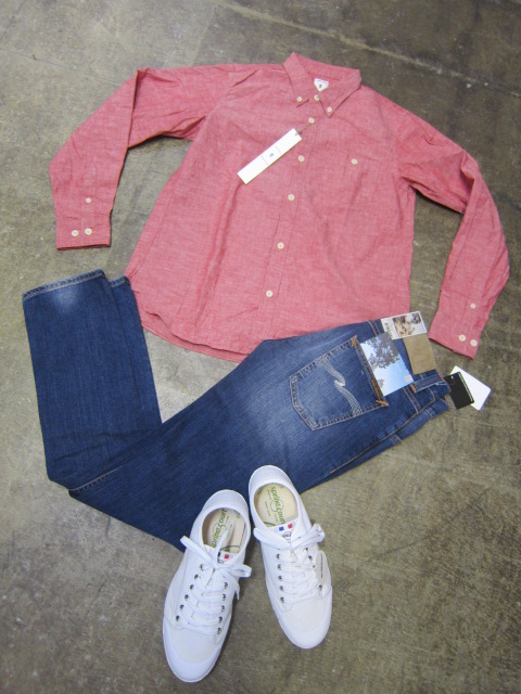 爽やかに・・・★★★ RED Shambre SHIRTS 。。。By PATRICK_d0152280_1305816.jpg