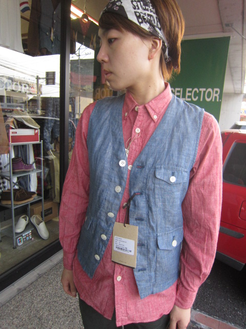 爽やかに・・・★★★ RED Shambre SHIRTS 。。。By PATRICK_d0152280_1334831.jpg