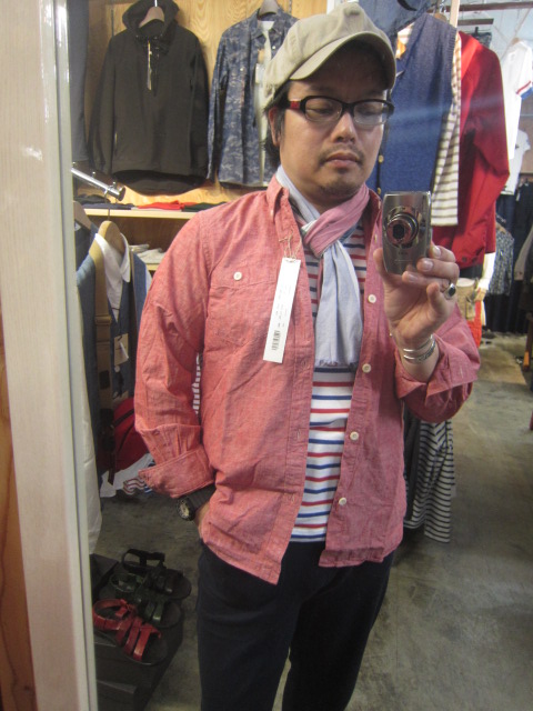 爽やかに・・・★★★ RED Shambre SHIRTS 。。。By PATRICK_d0152280_1351730.jpg