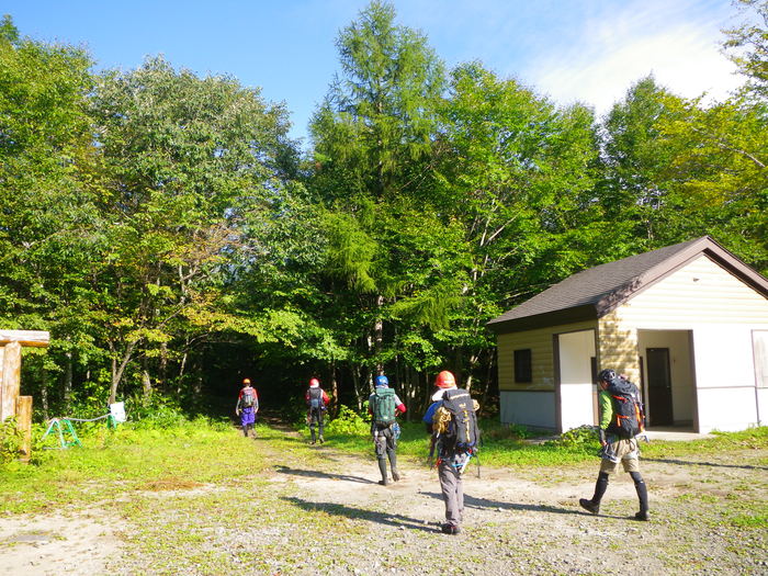 美渓の焼石岳尿前川本沢を遡行 ～ ２０１３年９月２１日_f0170180_5133455.jpg