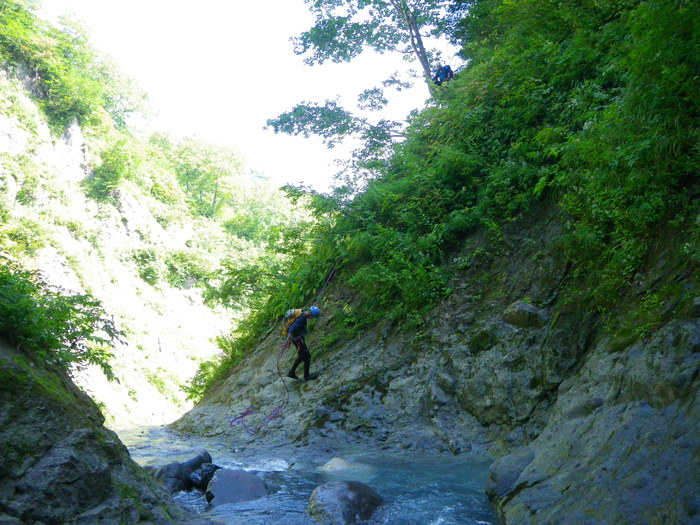 美渓の焼石岳尿前川本沢を遡行 ～ ２０１３年９月２１日_f0170180_5533080.jpg