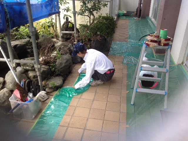 養生作業2日目 のべ5日目の作業_f0031037_2217387.jpg