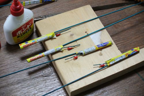 ロケット花火 イプシロン 発射台 Ainame60 たまたま日記