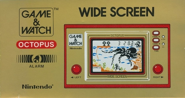 任天堂GAME＆WATCH　ワイドスクリーン　オクトパス_e0296069_20191744.jpg